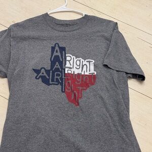 Gray Texas Graphic T-Shirt